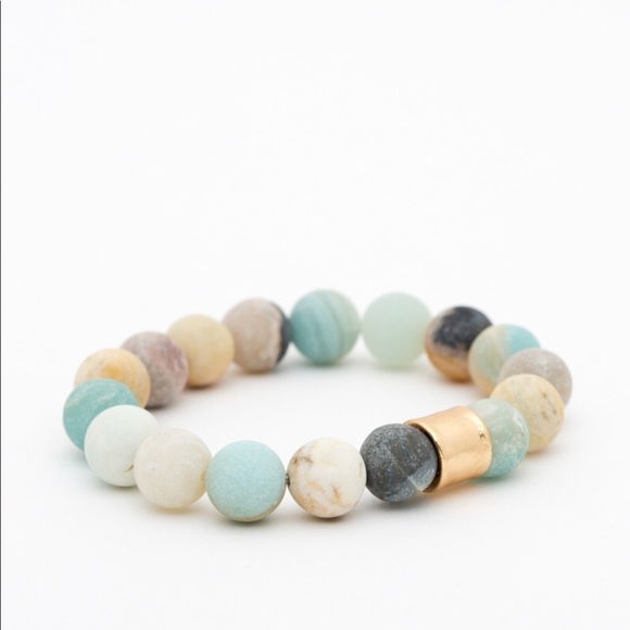 Jewelry - Rocky Lace Bead Stretchy Bracelet Multicolor